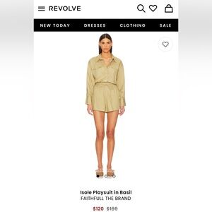 Faithfull the Brand Isole Playsuit Romper